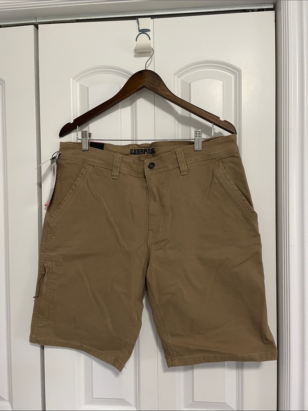 Caterpillar Tan Cargo Work Shorts
